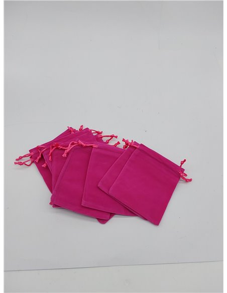 KONMAY 12 bolsas pequeñas de terciopelo con cordón, 10 x 12 cm, bolsas de joyería de terciopelo rosa para regalos, recuerdos de 