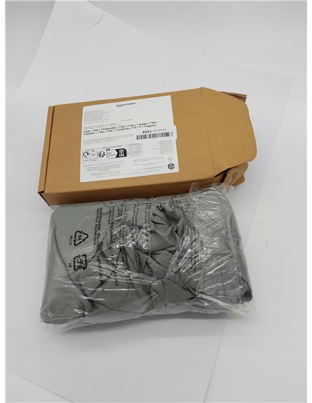 Amazon Basics Sabana Bajera Ajustable, 140 x 200 x 30 cm, de Poliéster Microfibra, Gris Oscuro 