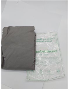 KONO Bedding BS-3 120 GY - Sábana Bajera Ajustable (Microfibra cepillada 2