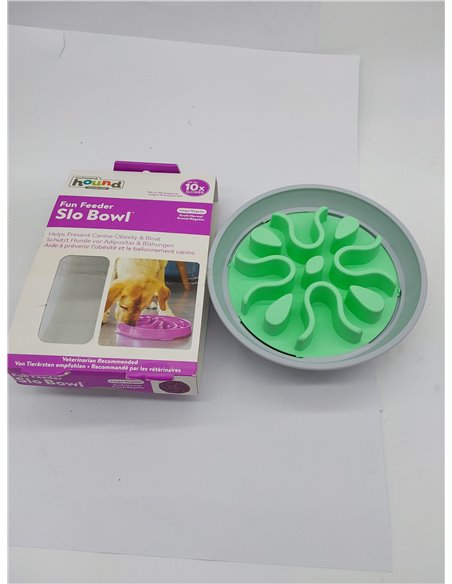 Outward Hound Fun Feeder Wobble Slo-Bowl, Slow Feeder Dog Bowl, One-Size, Multicolor 