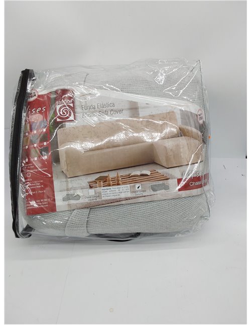 Eysa Poseidon Funda de sofá Chaise Longue elástica Brazo Derecho,Vista Frontal, Color 16 