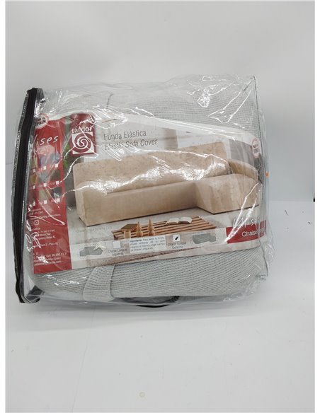 Eysa Poseidon Funda de sofá Chaise Longue elástica Brazo Derecho,Vista Frontal, Color 16 