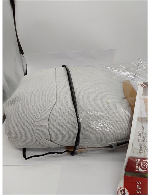 Eysa Poseidon Funda de sofá Chaise Longue elástica Brazo Derecho,Vista Frontal, Color 16 