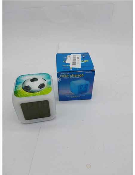 Reloj de fútbol, reloj despertador digital, reloj despertador de fútbol, reloj despertador de fútbol, reloj de escritorio, reloj