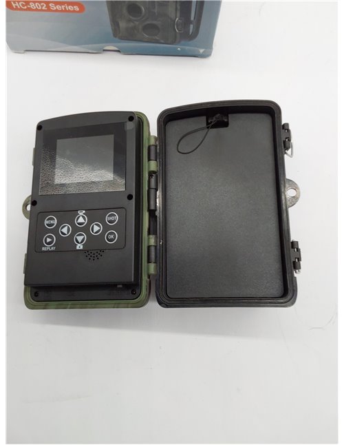 Kits de cámaras solares para rastreo, Cámara impermeable HC-802A Cámara de sendero de vida silvestre al aire libre IR Filtro vis