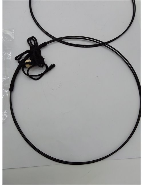 Sumotia 2 macetas colgantes con base de madera, anillo de metal y lazo para colgar, macetas colgantes redondas para interiores, 