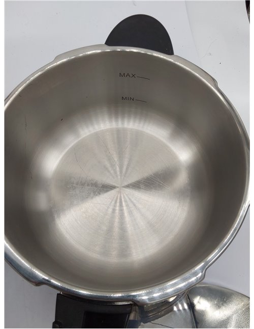 BRA Vitesse - Set duo ollas a presión, Metal, Plata, 4 y 7 litros.Aptas para todo tipo de cocinas,incluída inducción.