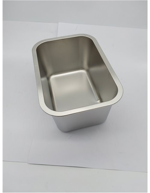 Cuenco grande para perros de 11,4 l, acero inoxidable, 36 x 27 x 15 cm, cuenco para perros grandes, agua y comida para perros gr