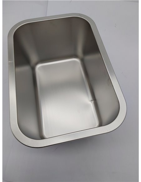 Cuenco grande para perros de 11,4 l, acero inoxidable, 36 x 27 x 15 cm, cuenco para perros grandes, agua y comida para perros gr