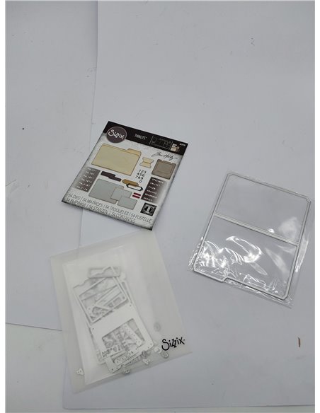 Juego de troqueles Sizzix Thinlits 54PK Specimen de Tim Holtz | 665930 | Capítulo 3 2022 