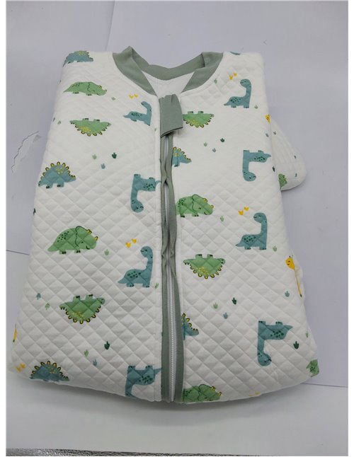 MIKAFEN Saco de Dormir para bebé con pies, 2.0 TOG, 100% algodón, Saco de Dormir para niños Durante Todo el año, con Mangas extr
