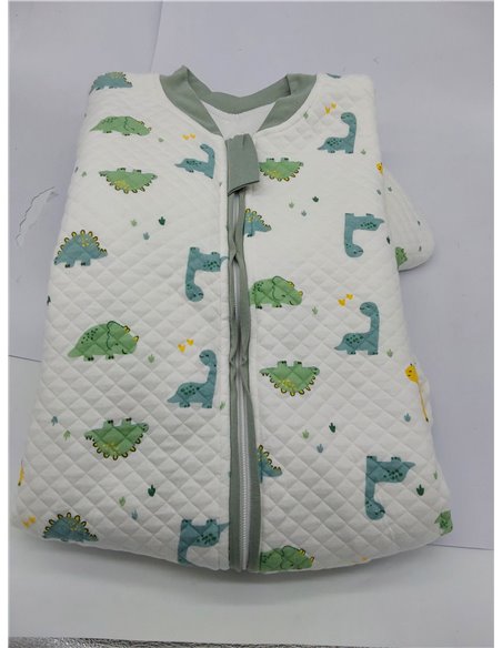 MIKAFEN Saco de Dormir para bebé con pies, 2.0 TOG, 100% algodón, Saco de Dormir para niños Durante Todo el año, con Mangas extr