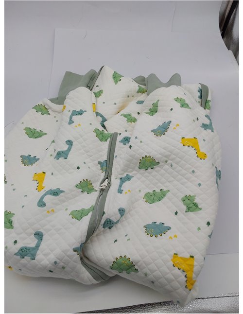 MIKAFEN Saco de Dormir para bebé con pies, 2.0 TOG, 100% algodón, Saco de Dormir para niños Durante Todo el año, con Mangas extr