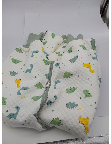 MIKAFEN Saco de Dormir para bebé con pies, 2.0 TOG, 100% algodón, Saco de Dormir para niños Durante Todo el año, con Mangas extr