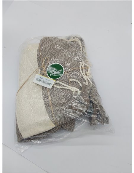 furora Holiday Toalla Playa Grande, Algodon 100 x 200 cm - Compacto, Ligero, Suave | Fouta Beach Towel con Flecos, Pareo, Toalla