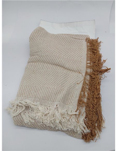 Martina Home Foulard Multiusos Espiga 130X180 Cm Crudo/Beige 