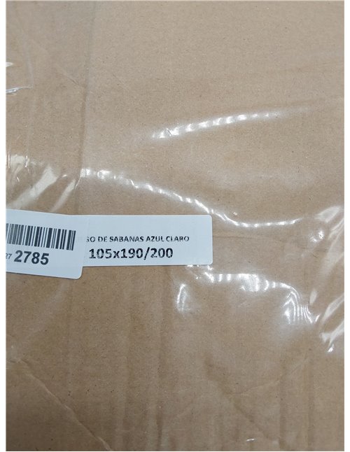 Todocama – Juego de Sábanas de 4 Piezas - 3001 - Sábana Bajera Ajustable - Encimera - Dos Fundas de Almohada de 50x80cm. (Cama 1