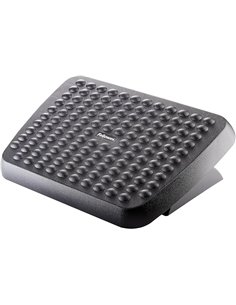 Reposapiés Ergonómico Fellowes para Oficina, Ajustable en Altura, con Superficie de Masaje Antideslizante, Alivia Tensión y Mejo