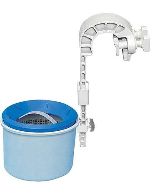 Intex Skimmer de superficie - Skimmer de superficie de montaje en pared de lujo - Skimmer de suspensión, 49x43x34 cm (28000E)