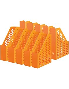 Han Klassik Revistero, Naranja, 76 x 248 x 320 mm, Paquete de 10