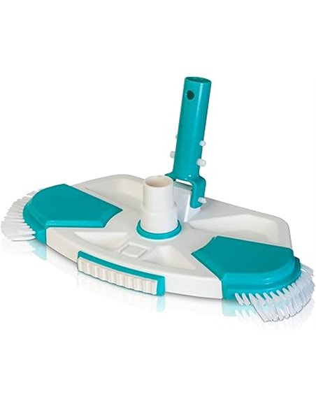 Gre 40017N - Limpiafondos Ovalado con Cepillos. Eficiencia y Durabilidad para Tu Piscina