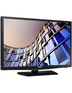 Samsung HD TV 24N4305 - Smart TV de 24", HDR, Ultra Clean View, PurColor, Micro Dimming Pro y color negro.
