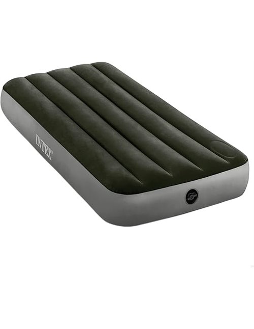 INTEX Colchón Inflable con Hinchador Integrado Fiber-Tech Downy