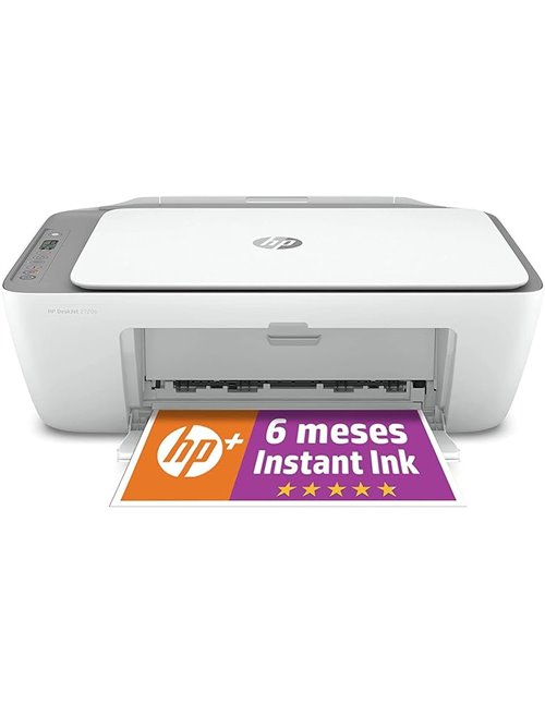 HP DeskJet 2720e - Impresora Multifunción, 6 meses de impresión Instant Ink con HP+
