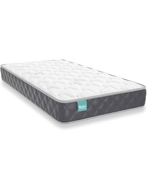 Nalui - Colchón Cuna 117 x 57 cm Baby Dreams Núcleo HR Adapt Foam, Lateral 3D Transpirable y Tejido Aloe Vera Hipoalergénico | R