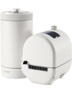 Intex Depuradora cartucho C2500, Filtración 9.463 l/h, Cartucho tipo B, Compatible con piscinas hasta 52.900 L, Temporizador pro