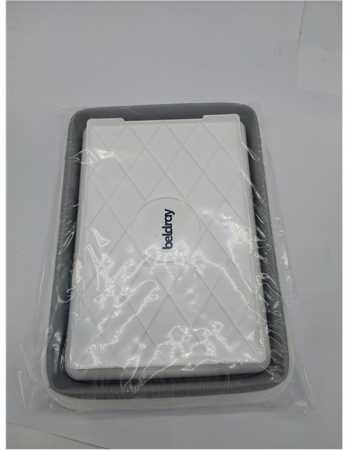Beldray LA030191GRY Recipiente De Lavado Rectangular, Plegable Y Multiuso, Apto Para Lavar Ropa Y Platos, Con Capacidad Generosa