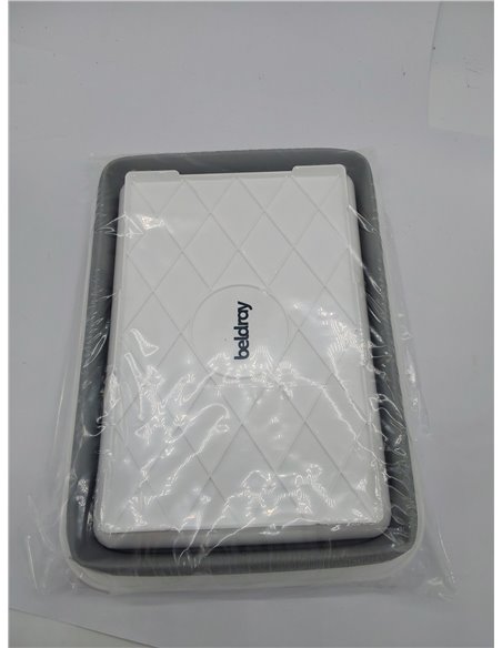 Beldray LA030191GRY Recipiente De Lavado Rectangular, Plegable Y Multiuso, Apto Para Lavar Ropa Y Platos, Con Capacidad Generosa
