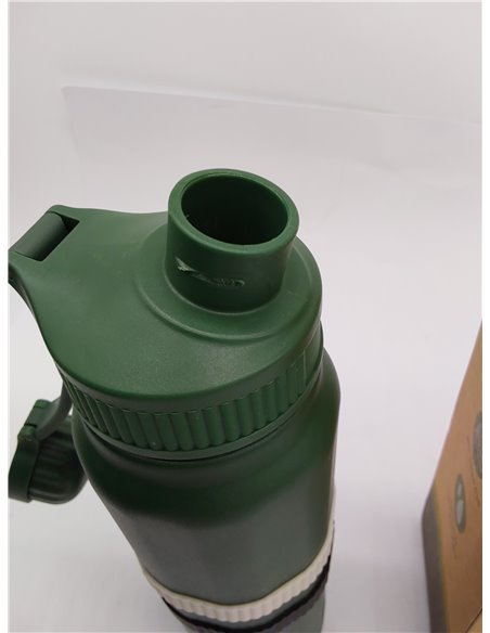 Botella Termica y Termo Agua Fria, Botella Agua Acero Inoxidable,Botellas de Agua de Fugas-500 ML/800 ML con Pajita, 3 Bandas de