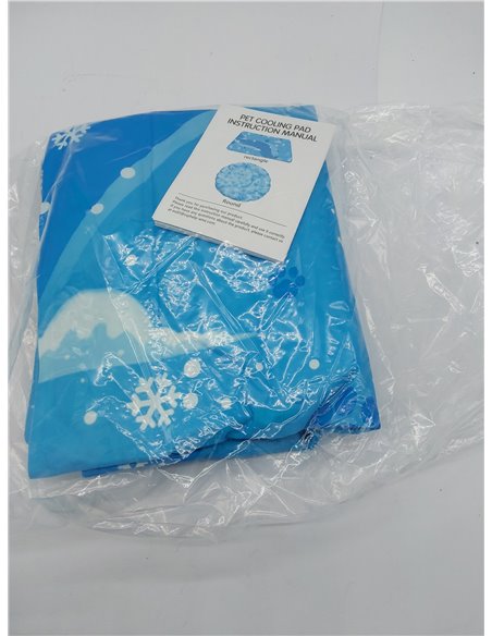 Aisuowa Esterilla Refrescante para Perros y Gatos, Alfombrilla de Gel Autorefrigerante, Cojín Refrescante No Tóxico, Cama Fría y