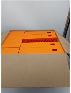 Han Klassik Revistero, Naranja, 76 x 248 x 320 mm, Paquete de 10 2