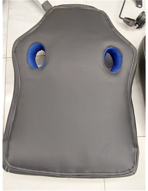 PYC Silla Gaming Almansa similpiel Negro y Azul