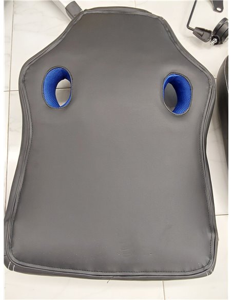 PYC Silla Gaming Almansa similpiel Negro y Azul