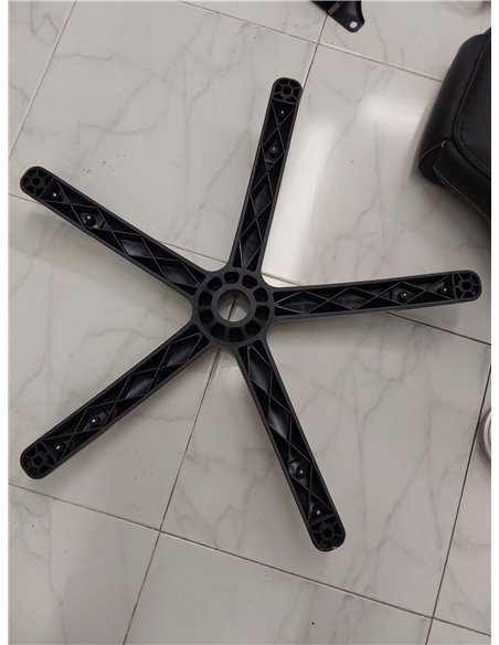PYC Silla Gaming Almansa similpiel Negro y Azul