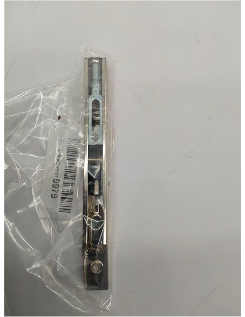 Jdel Pasador de embutir de 160 mm. para el Canto de la Puerta, Niquel, 160mm 