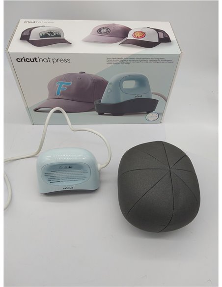 Cricut Hat Press | Placa térmica curva de 12,7 cm x 7,6 cm | Prensa térmica para proyectos de sombreros y gorras | Para usar con