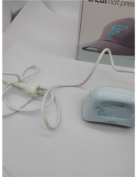 Cricut Hat Press | Placa térmica curva de 12,7 cm x 7,6 cm | Prensa térmica para proyectos de sombreros y gorras | Para usar con