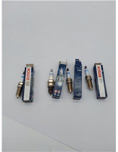 4x Bujía de encendido Original BOSCH Doble Platino FR6MPP332 MERCEDES-BENZ CLASE C W203 230 S203 180 200 230 CL203 180 200 230