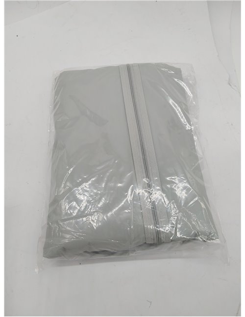 Niviy Fundas Ropa Armario Funda Traje Ventana Visible Bolsa de Viaje para Trajes Camisas Chaquetas Funda de Ropa 5pcs Gris 60x12
