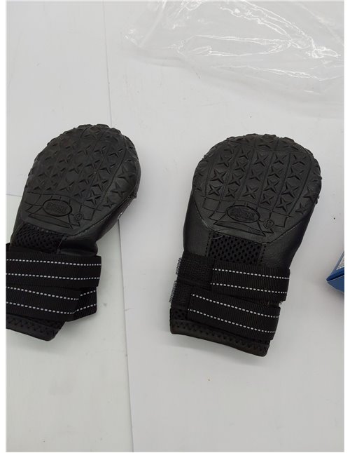 TRIXIE 2 Botas Protectoras Walker Active, Extra, XL, Negro, Perro 
