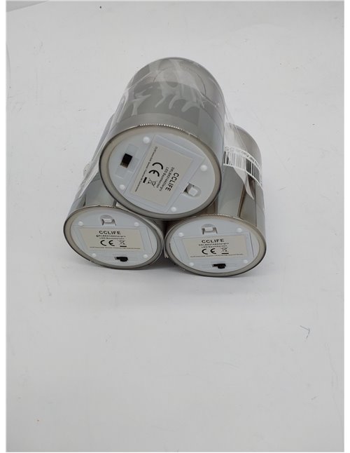 CCLIFE Velas eléctricas y LED de cera real con control remoto, función de temporizador, hechas de parafina, Funcionamiento con b