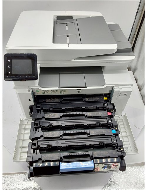 HP Color LaserJet Pro M283fdw 7KW75A, Impresora Láser A4 Color Multifunción a doble cara automática, Escaner, Copiadora, Fax (21
