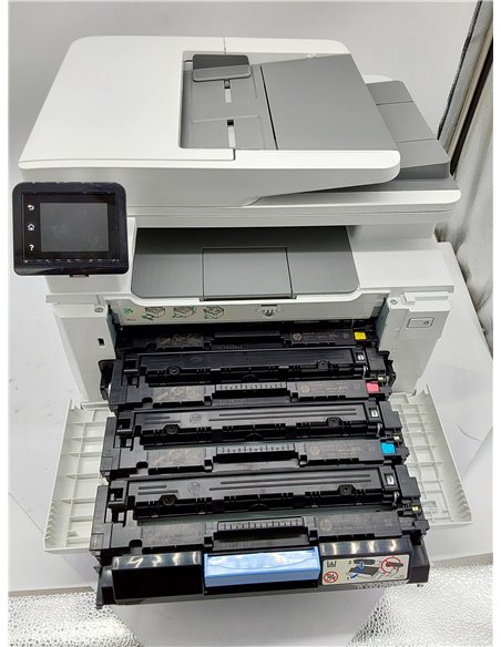 HP Color LaserJet Pro M283fdw 7KW75A, Impresora Láser A4 Color Multifunción a doble cara automática, Escaner, Copiadora, Fax (21