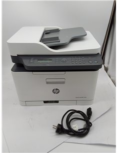HP Color Laser MFP 179fnw 4ZB97A, Impresora Láser Color Multifunción, Imprime, Escanea, Copia y Fax, Wi-Fi, Ethernet, USB 2.0 al 2