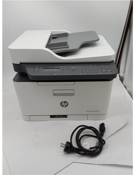 HP Color Laser MFP 179fnw 4ZB97A, Impresora Láser Color Multifunción, Imprime, Escanea, Copia y Fax, Wi-Fi, Ethernet, USB 2.0 al