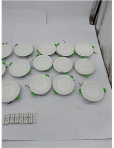 Fondiiz 20 Pack Focos LED Interior Techo Regulable 2